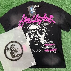 Hellstar Black Graphic Tee